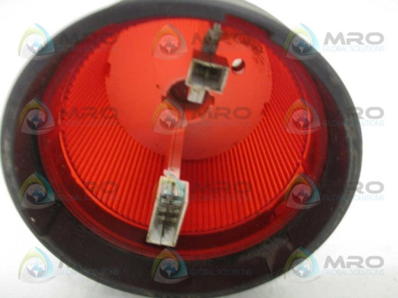 TELEMECANIQUE XVBC34 RED STACK LIGHT (NO BULB)  UNMP