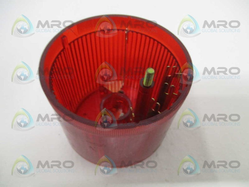 TELEMECANIQUE XVA-LC3R RED STACK LIGHT (NO BULB)  UNMP