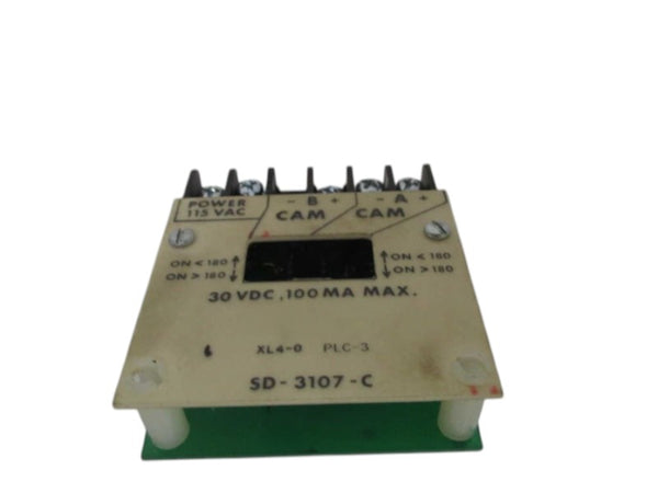 GEMCO SD-3107-C CAM MODULE BOARD ASSEMBLY 115VAC UNMP