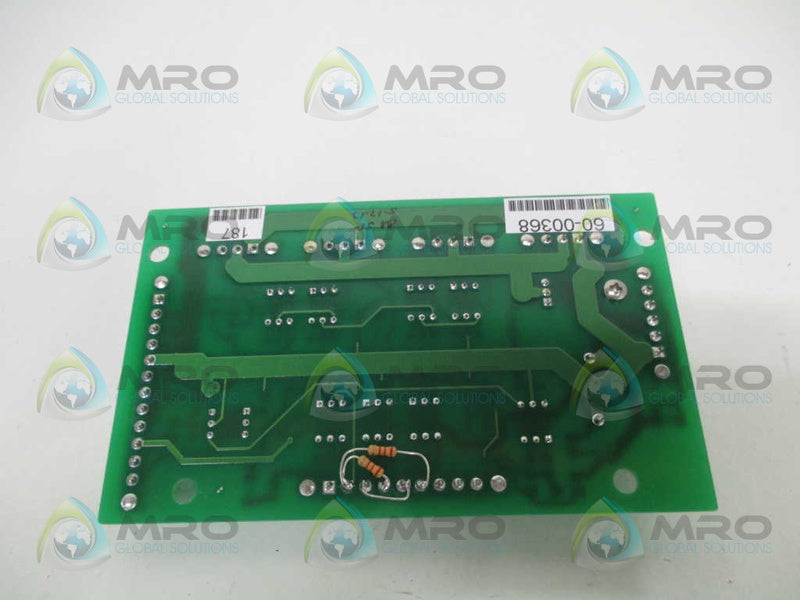 LUCIDYNE TECHNOLOGIES 16-0368 PROCESS CONTROL BOARD  NSNP