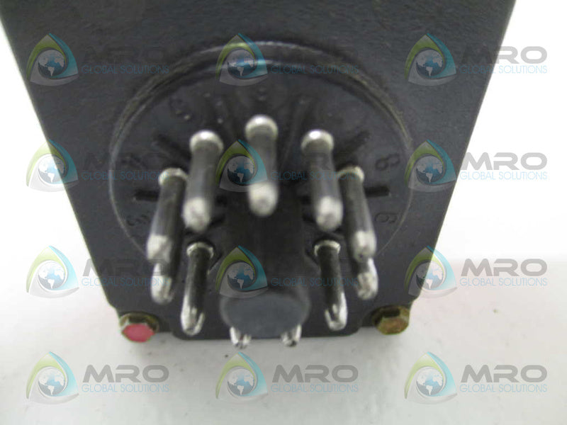 NCC T3K-60-461 SOLID STATE TIMER .6-60 SEC. 120V UNMP