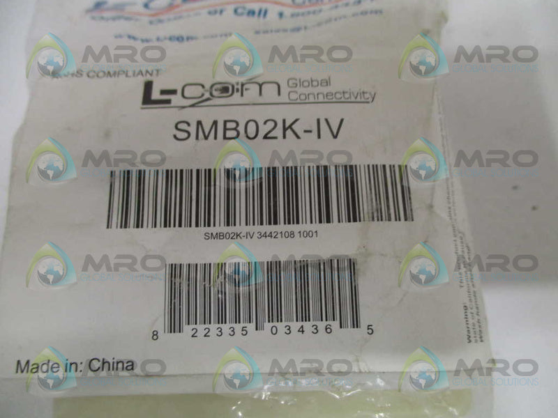 L-COM SMB02K-IV WALL PLATE NSMP
