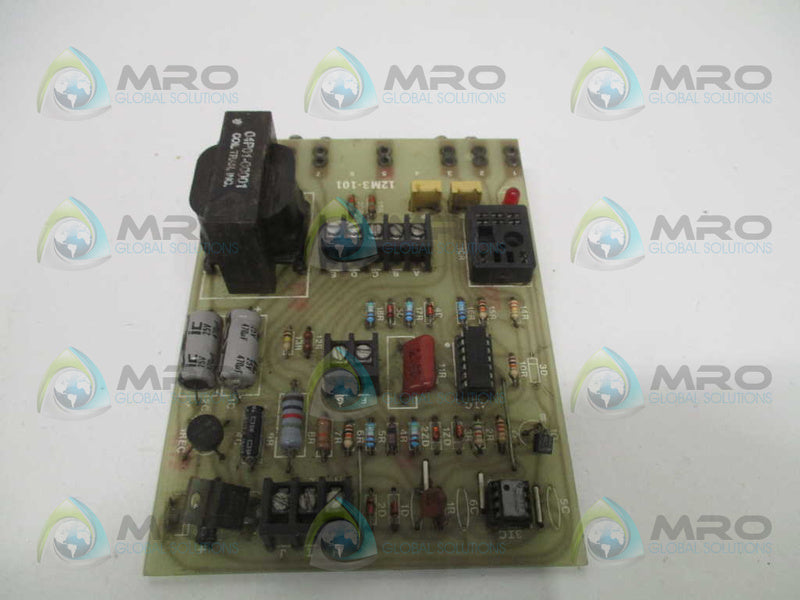 REFLEX 12M3-101 VOLTAGE SENSOR RELAY BOARD  UNMP
