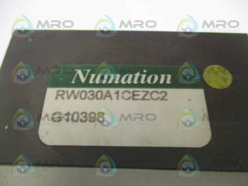 NUMATION RW030A1CEZC2 ROTARY ACTUATOR NSNP