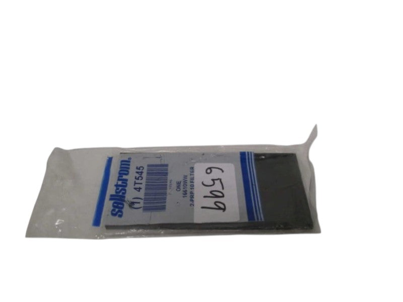 SELLSTROM 16610WW 4T545 BLACK FILTER PLATE  NSMP