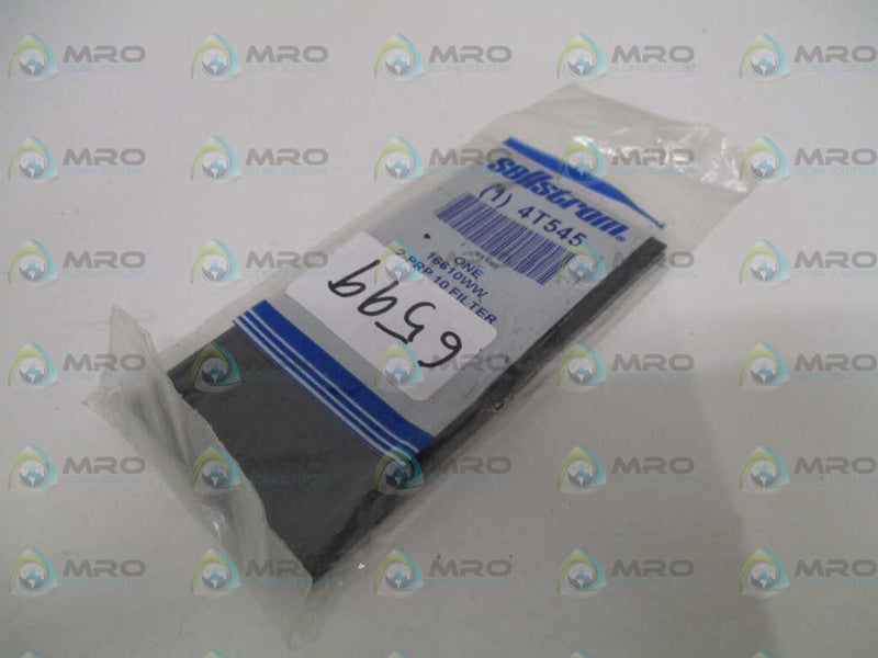 SELLSTROM 16610WW 4T545 BLACK FILTER PLATE  NSMP