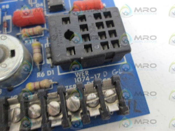 EMERSON BOARD 1074-17D GL  UNMP