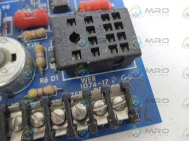 EMERSON BOARD 1074-17D GL  UNMP