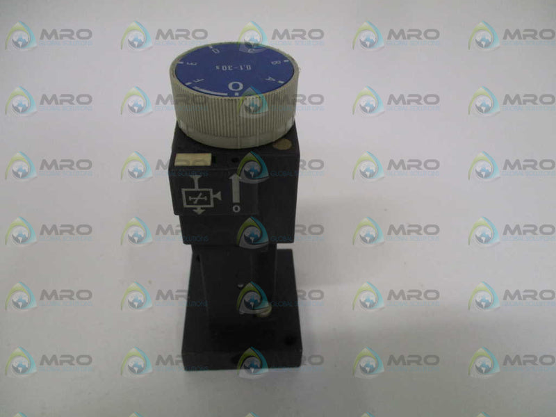 TELEMECANIQUE PRT TIME DELAY RELAY 0,1-30 SEC. UNMP