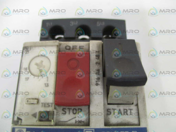 TELEMECANIQUE GV2ME20 CIRCUIT BREAKER 13-18A UNMP