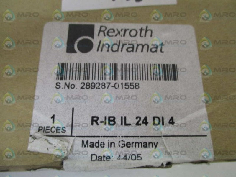 REXROTH R-IBIL24DI4 289287 DIGITAL INPUT MODULE NSMP