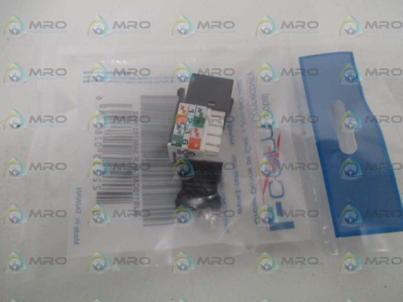 L-COM MJS110C5E-BLK BLACK JACK CAT5E NSMP