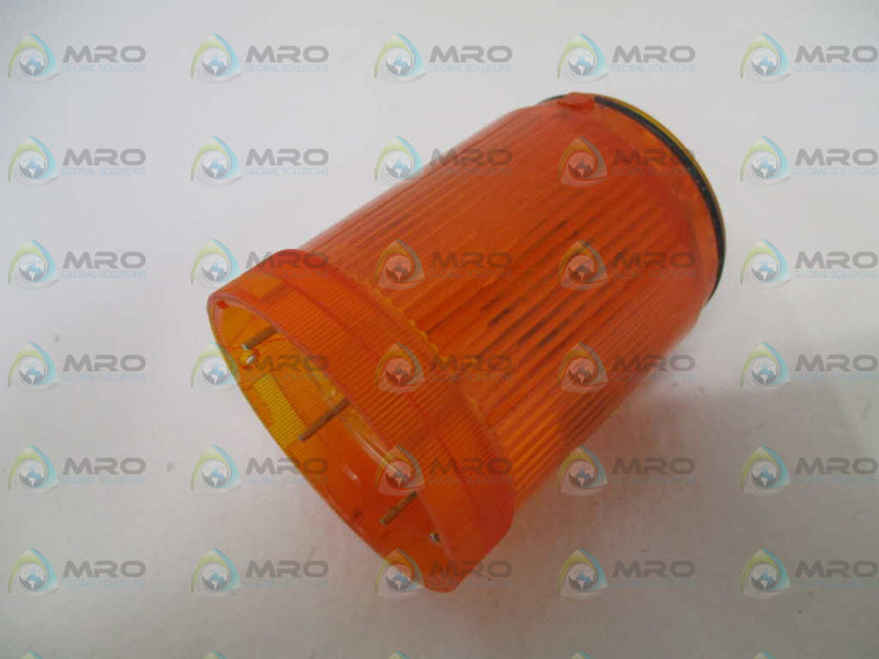 ALLEN BRADLEY 855E-10DN5 SER. A AMBER STEADY INCANDESCENT STACK LIGHT  UNMP