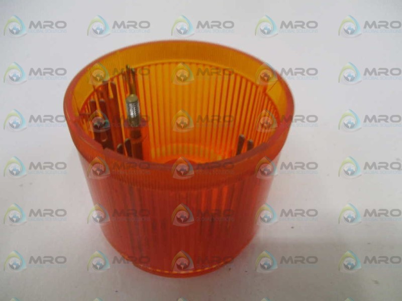 TELEMECANIQUE XVAC341 AMBER STACK LIGHT (NO BULB)  UNMP