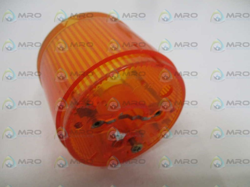 TELEMECANIQUE XVAC341 AMBER STACK LIGHT (NO BULB)  UNMP