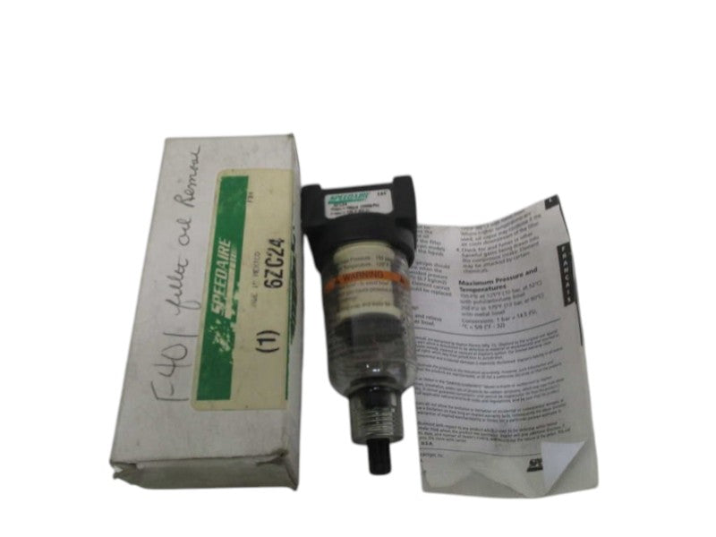 SPEEDAIRE 6ZC24 OIL FILTER 1/4" NSMP