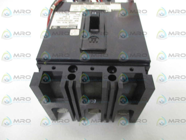 WESTINGHOUSE FB3060 CIRCUIT BREAKER 60A w/ 1A1B AUX SWITCH UNMP