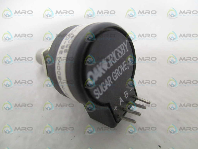 OAK GRIGSBY 800N128-000-0-1 POTENTIOMETER NSNP