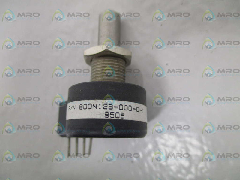 OAK GRIGSBY 800N128-000-0-1 POTENTIOMETER NSNP