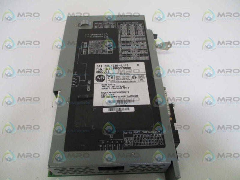 ALLEN BRADLEY 1785-L11B SER. D F/W B  UNMP