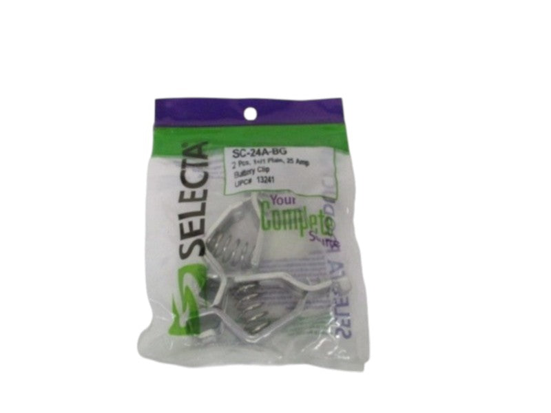 SELECTA SC-24A-BG BATTERY CLIP (PKG OF 2) NSMP