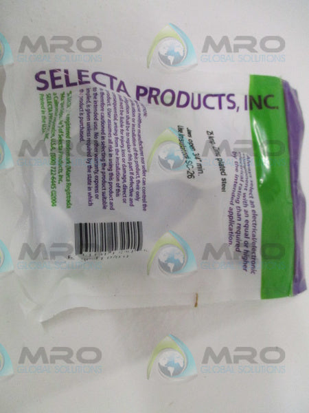 SELECTA SC-24A-BG BATTERY CLIP (PKG OF 2) NSMP