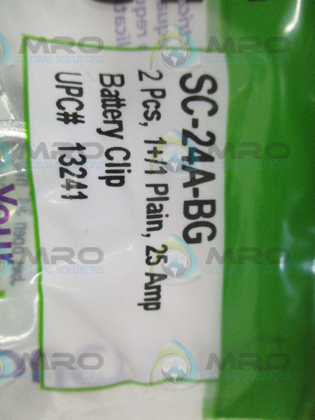 SELECTA SC-24A-BG BATTERY CLIP (PKG OF 2) NSMP