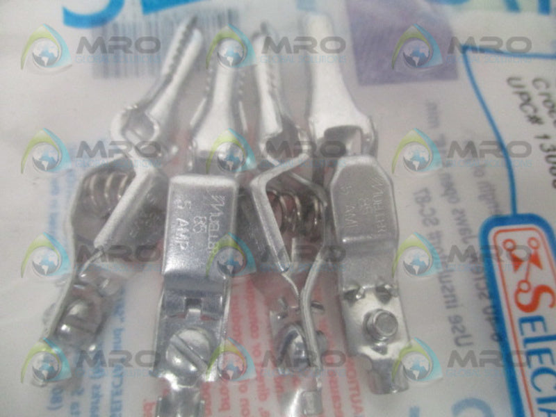 SELECTA SC-85-BG CROCODILE CLIP (PKG OF 4) NSMP