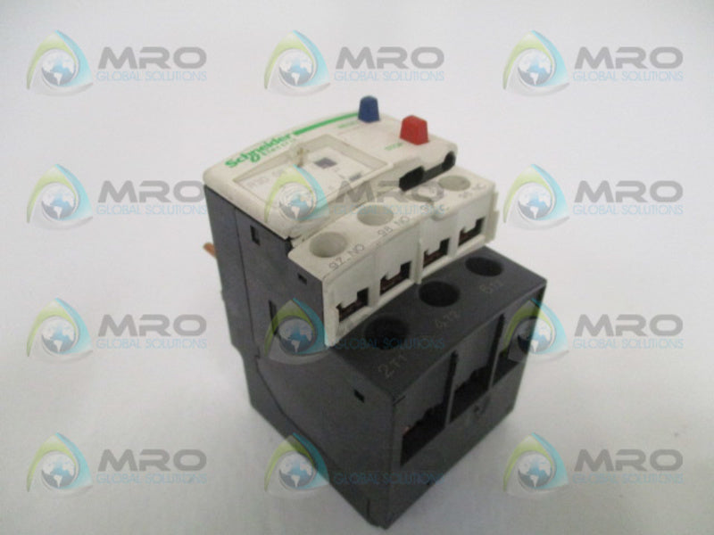 SCHNEIDER ELECTRIC LR3D08 OVERLOAD RELAY 2.5-4A UNMP