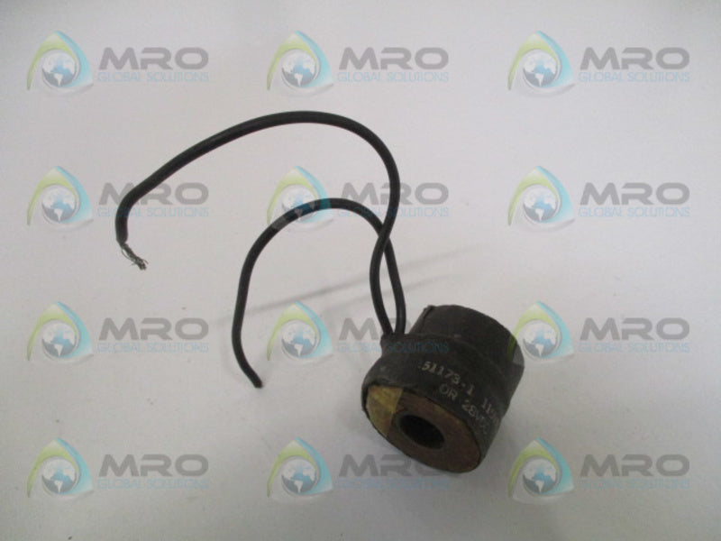 SCHRADER BELLOWS 51173-1 COIL 115VAC OR 28VDC UNMP