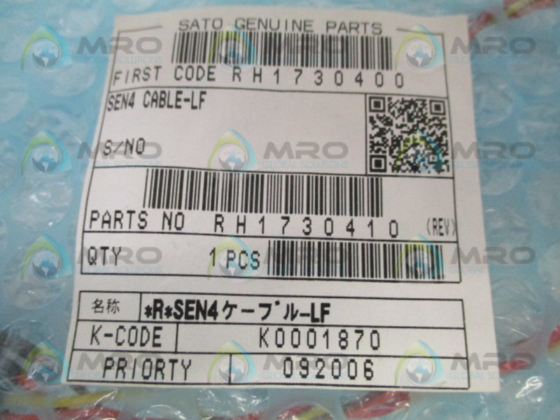 SATO RH1730410 SEN4 CABLE-LF NSMP
