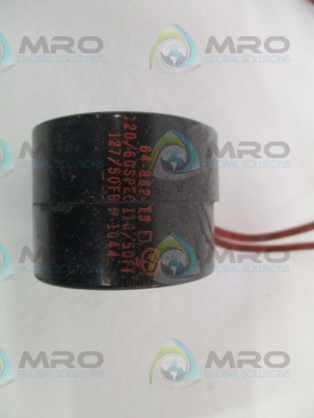 ASCO 64-982-13D N-1044 SOLENOID COIL 110/120V  UNMP