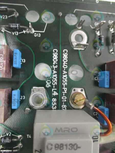 SIEMENS C98043-A1055-L4 PROCESS CONTROL BOARD UNMP