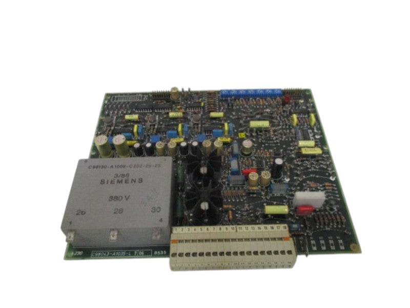 SIEMENS C98043-A1035-L7 DRIVE CONTROL BOARD UNMP