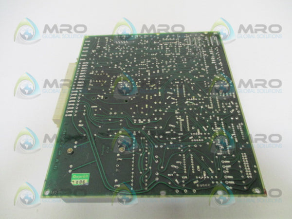 SIEMENS C98043-A1035-L7 DRIVE CONTROL BOARD UNMP