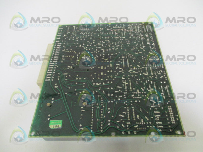 SIEMENS C98043-A1035-L7 DRIVE CONTROL BOARD UNMP