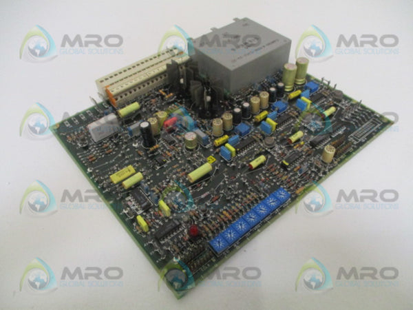 SIEMENS C98043-A1035-L7 DRIVE CONTROL BOARD UNMP