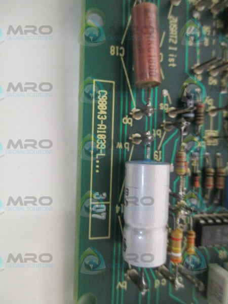 SIEMENS C98043-A1039-L307 PROCESS CONTROL BOARD UNMP