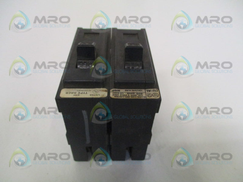 WESTINGHOUSE HQP220 CIRCUIT BREAKER 20A UNMP