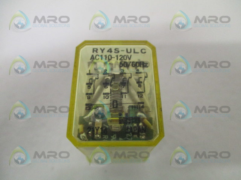 IDEC RY4S-ULC 110-120VAC UNMP