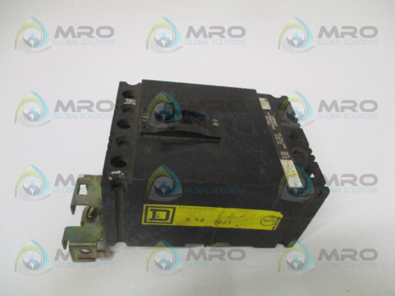 SQUARE D FA-24020-BC CIRCUIT BREAKER 20A UNMP
