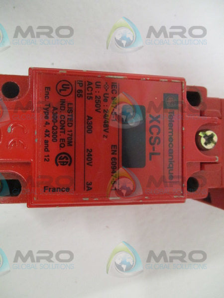 TELEMECANIQUE XCSL786B3 SAFETY INTERLOCK SWITCH UNMP