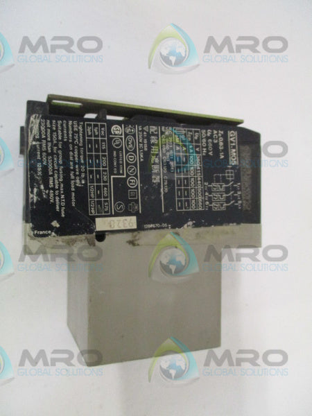 TELEMECANIQUE GV1-M05 MOTOR PROTECTOR 0,63-1A  UNMP