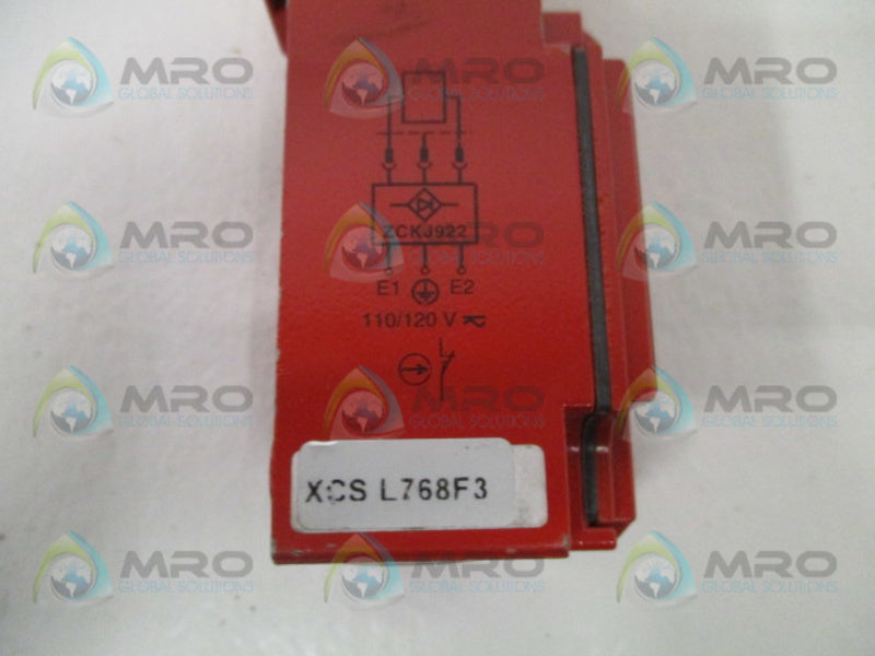 TELEMECANIQUE XCSL768F3 INTERLOCK SWITCH (MISSING ACCESSORIES)  NSNP
