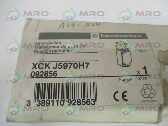 TELEMECANIQUE XCKJ5970H7 LIMIT SWITCH (AS PICTURED)  NSMP