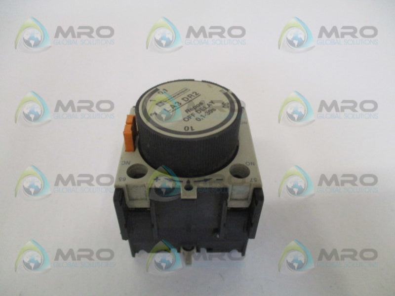 TELEMECANIQUE LA3DR2 TIME DELAY BLOCK 0,1-30s UNMP