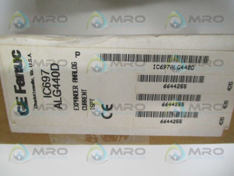 GE FANUC IC697ALG440D ANALOG EXPANDER MODULE NSFS