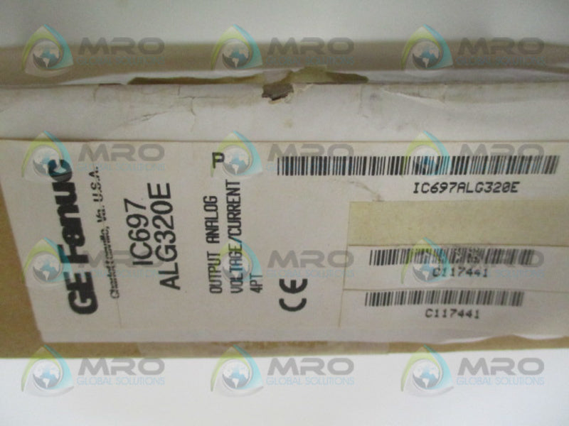GE FANUC IC697ALG320E ANALOG OUTPUT MODULE NSFS