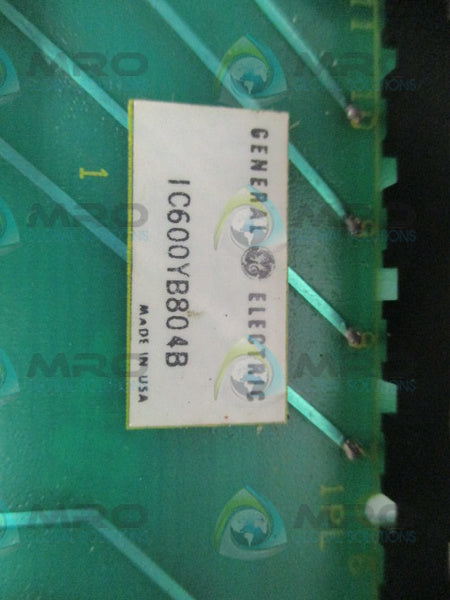 GENERAL ELECTRIC IC600YB804B INPUT MODULE NSNP