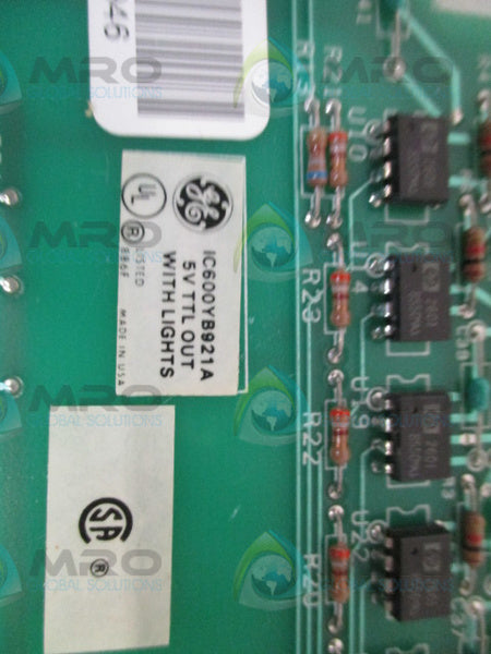 GENERAL ELECTRIC IC600YB921A OUTPUT MODULE UNMP